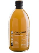 Organic DETO ANDREA MILANO Уксус кокосовый нефильтрованный 5%, 500мл