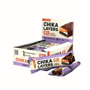 Протеиновый батончик Chikalab – Chika Layers - Crispy Cookies (20 шт)