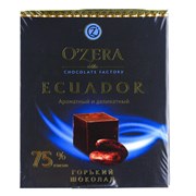 Шоколад в кубиках ECUADOR 75%, 90 г