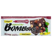 Батончик Bombbar Шоколад - фундук, 60 г