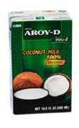 Кокосовое молоко Aroy-D, мякоть кокоса 70%, 500 мл